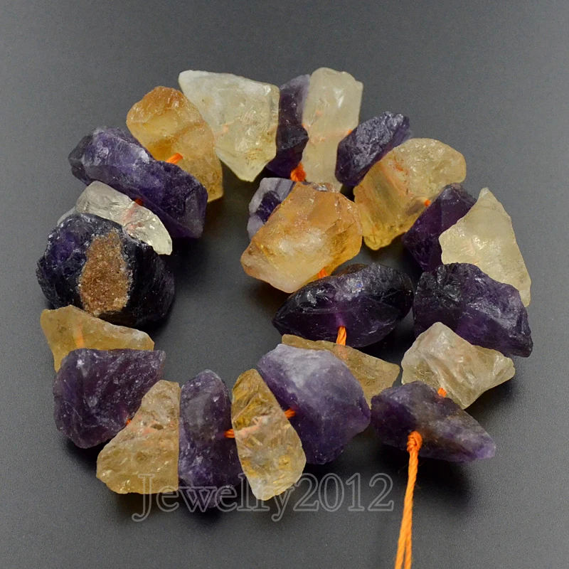 18 Amethyst & Citrine