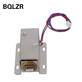 

BQLZR TFS-A21 Cabinet Door Electric Lock Assembly Solenoid 12V Lock Tongue Down