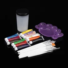 Идеальный Набор ногтей Горячая Мода акриловые ногти искусство советы клеящая кисть яркие кусачки набор пилочек набор и Прямая