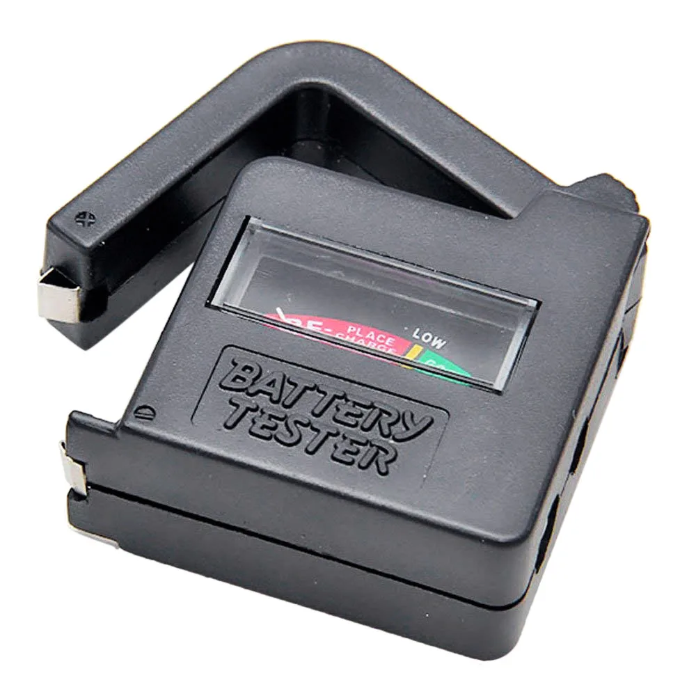 New Indicator Universal Battery Cell Tester AA AAA C/D 9V Volt Button