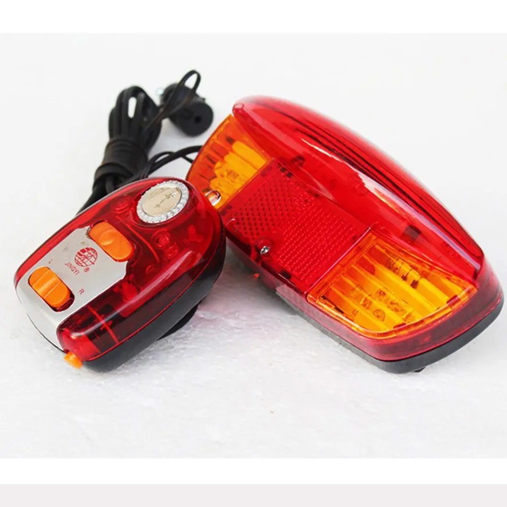 Clearance LED Bicycle Bike Turn Signal Directional Brake Light Lamp 8 sound Horn Low Power Consumption Black Biking/Hiking #PEX 3 Clearance LED Bicycle Bike Turn Signal Directional Brake Light Lamp 8 sound Horn Low Power Consumption Black Biking/Hiking #PEX 3