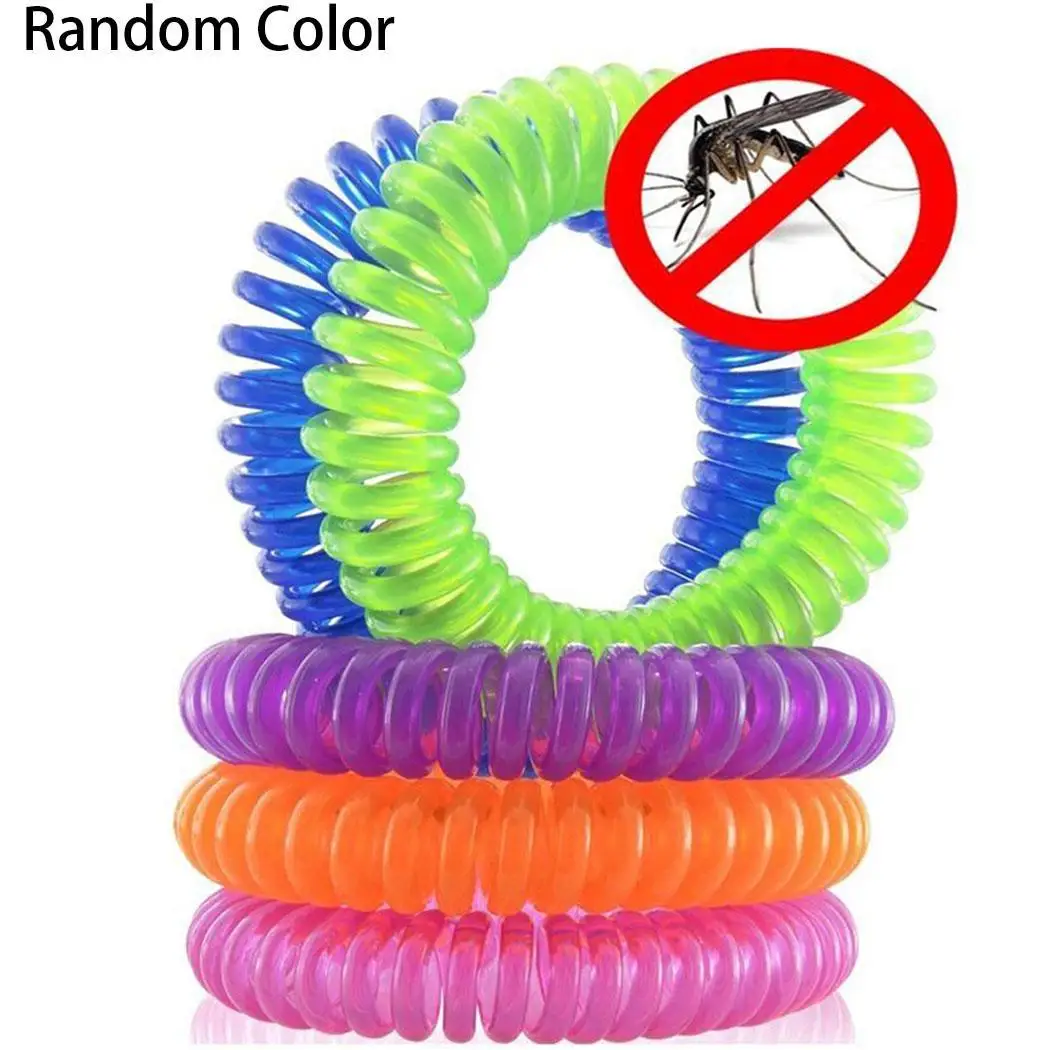 

1PC Anti Mosquito Insect Repellent Bracelet Mosquito Killer Bracelet Strap 5.5cm Random Color Drop Shipping