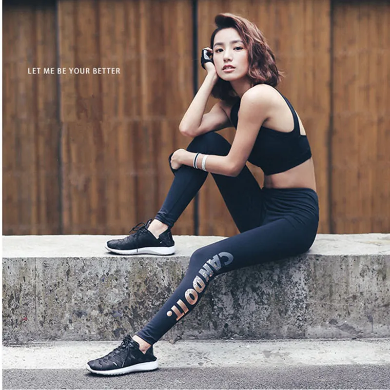 Спортивные Леггинсы Can do it.Yoga для женщин спортивные женские трико бега P135|sport leggings