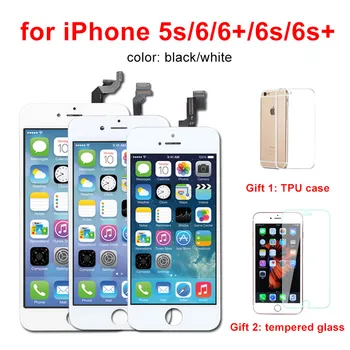 

AAA Quality LCD for iPhone 5s 6 6S Plus Display Touch Screen Digitizer Assembly No Dead Pixel Pantalla for iPhone 6 LCD