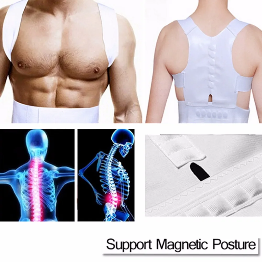 Magnetic Posture Corrector Braces&Support Body Back Pain Belt Brace Shoulder For Men Women Care Health Adjustable Posture Band