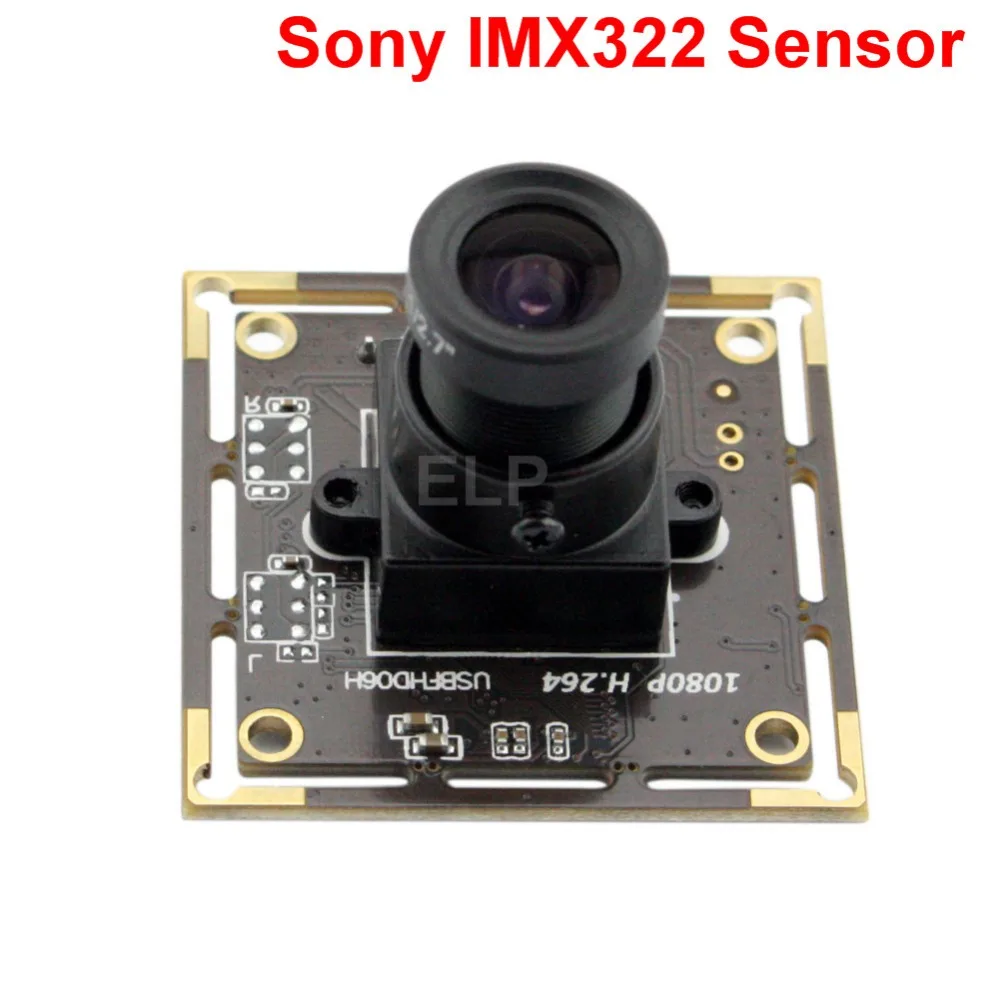 

ELP Low illumination Full HD 1080P H.264 USB Camera, Webcam free driver with IMX322 sensor