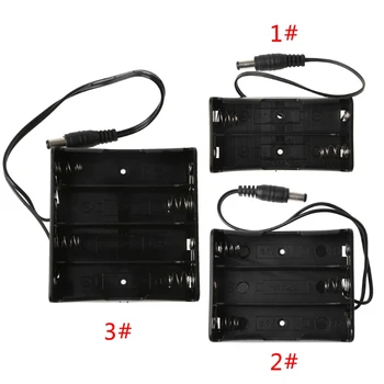 

DIY 2x 3x 4x 18650 Battery Holder Storage Box Case With DC 5.5x2.1mm power Plug