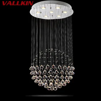 

2018 Luxury Crystal Chandelier Lamps Living Room Lamp lustres de cristal indoor Lights Crystal Pendants For Chandeliers Lighting
