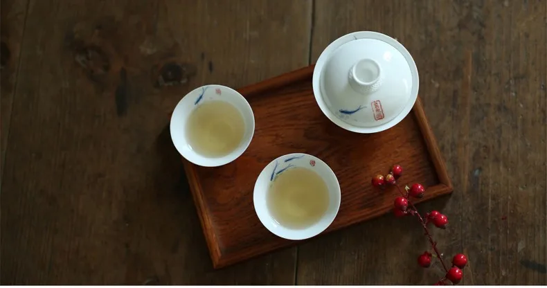 TANGPIN керамический чайник gaiwan чашка рыба китайские чайные наборы кунг-фу