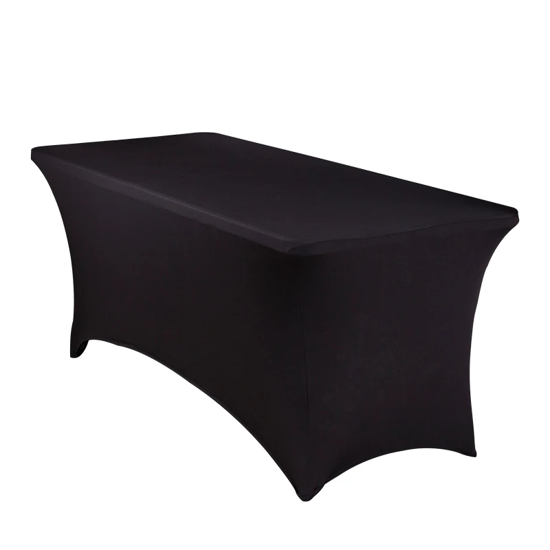 10PCS 6Ft 8Ft Spandex Rectangular Fitted Tablecloth