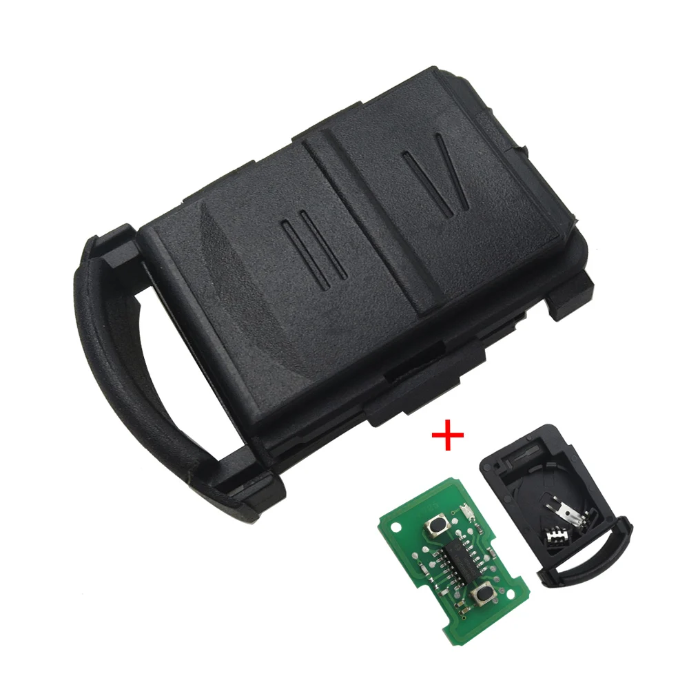 Okeytech 2 кнопки дистанционного ключа 433 МГц для Vauxhall Opel Corsa C Meriva Tigra комбо Ван 5WK48669