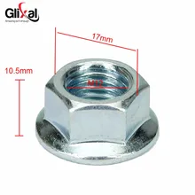 Glixal GY6 50cc 125cc 150cc Передняя гайка вариатора для 139QMB 1P39QMB 152QMI 157QMJ китайский скутер мопед ATV картинг двигатель(2 шт