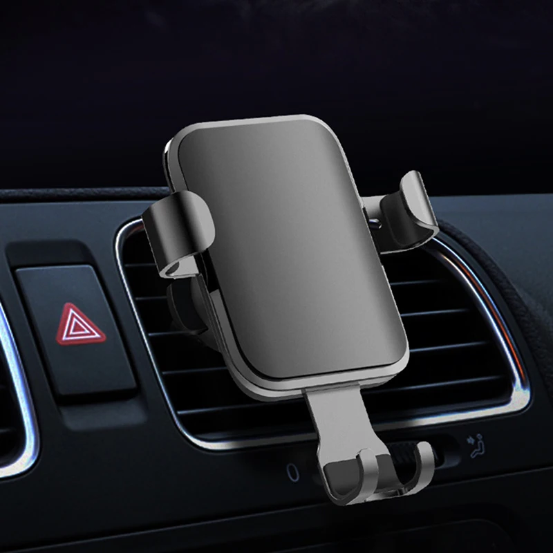 

Car Accessories Phone Holder Fast Wireless Charger Air Vent Clip Gravity 360 Degrees Rotate Telescopic Regulation Car Styling