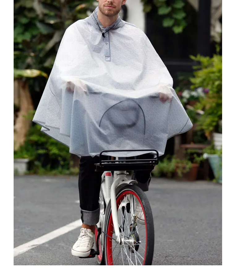 Yuding цветное дождевое Пончо Велосипед EVA плащ-дождевик с капюшоном Женский Мужской портативный дорожный плащ-дождевик с капюшоном и прозрачными полями