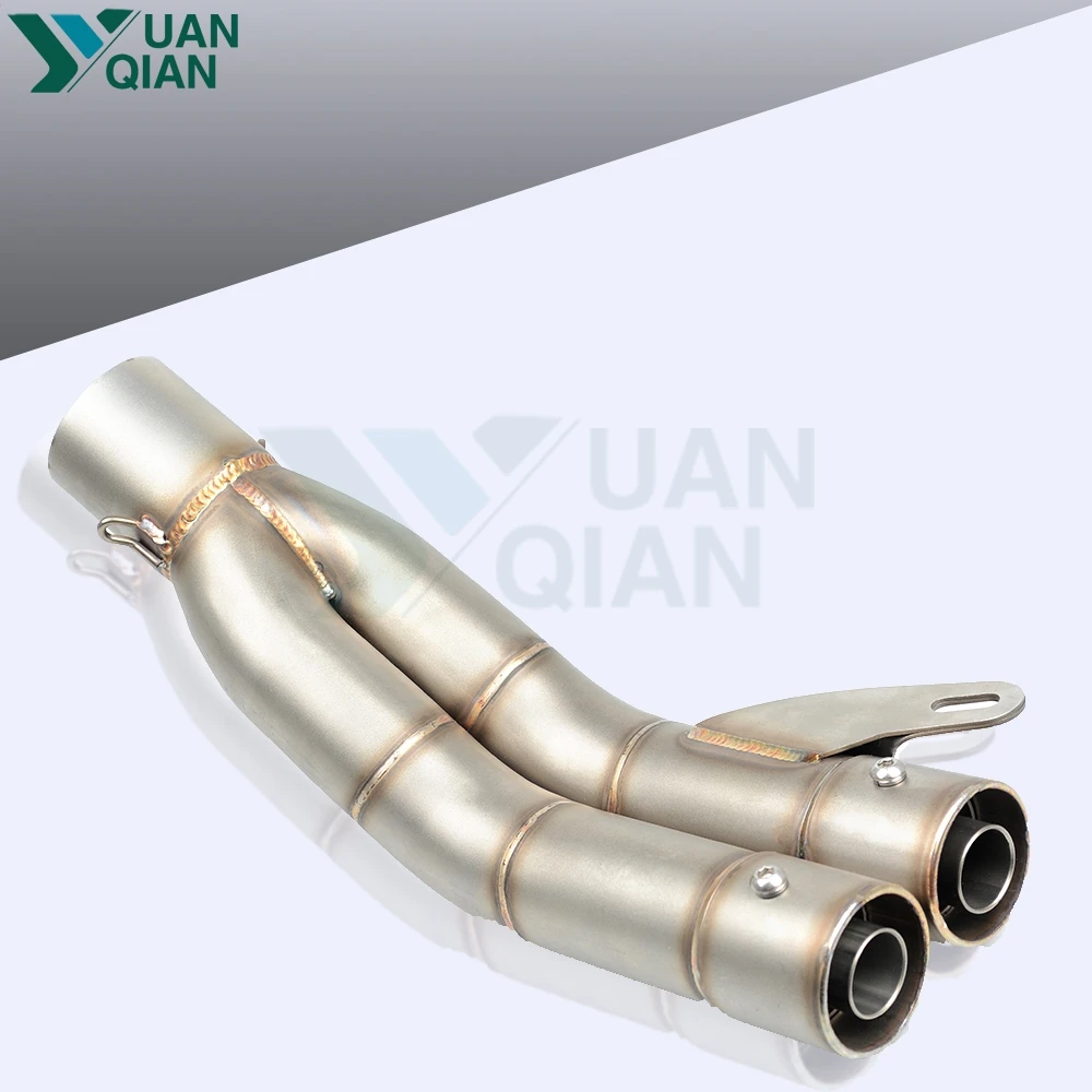 

Modified Motorcycle Exhaust Adapter Middle Link Pipe Connection Muffler For Kawasaki KTM BWM DUCATI Honda Yamaha SUZUKI