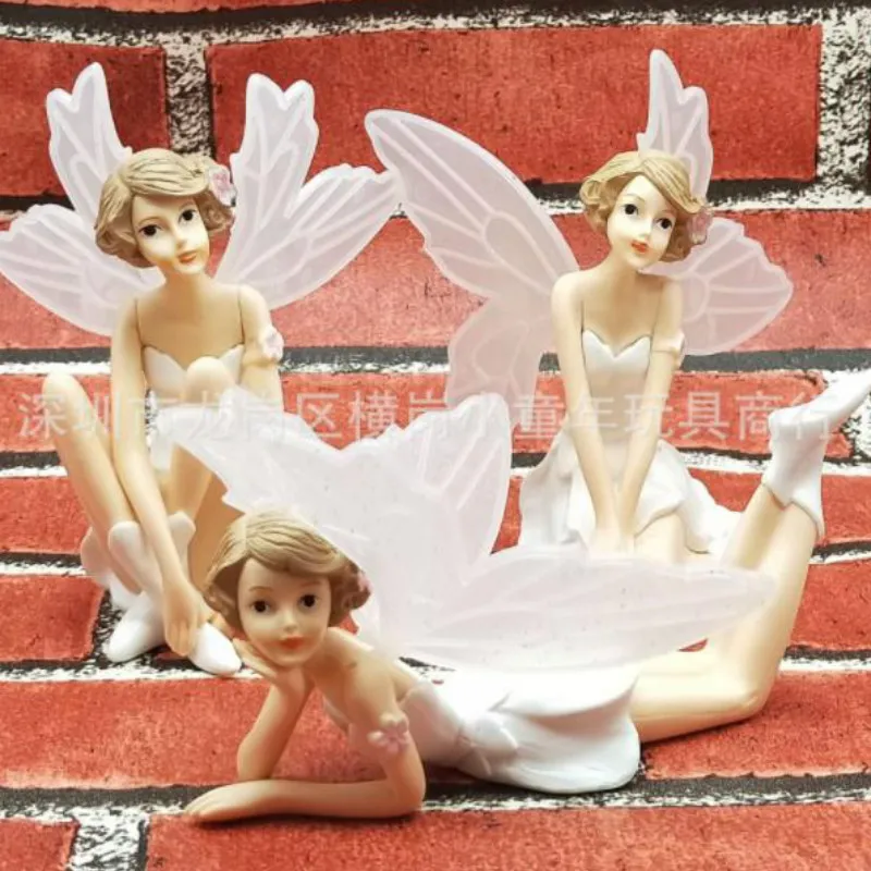 

3pcs/lot Beautiful fairy dol 10cm, Child's fairy tale,Girls favorate toys, Home decoration, Cake accessories for bake