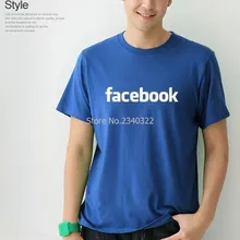 Это программисты фанаты facebook футболка хлопок короткий рукав сплошной цвет Футболка