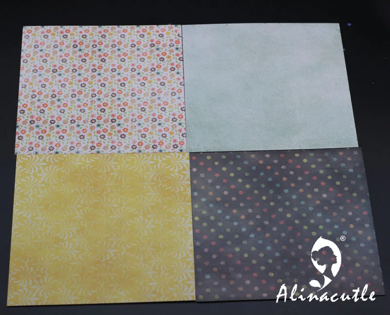 AlinaCraft 24 листа 6 &quotX6&quot Узорчатая бумага для скрапбукинга бумажный пакет ручной