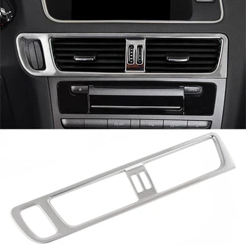 

For Audi Q5 2013-2017 stainless steel Interior Middle Air Vent Outlet Cover Trim 1pcs Car Styling
