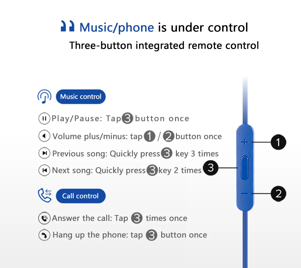 Original Huawei Honor Monster 2 Earphone AM17 3.5mm In-Ear Earbud  With Microphone Pure Monster Sound Wire Control 1.1m Headset (8)
