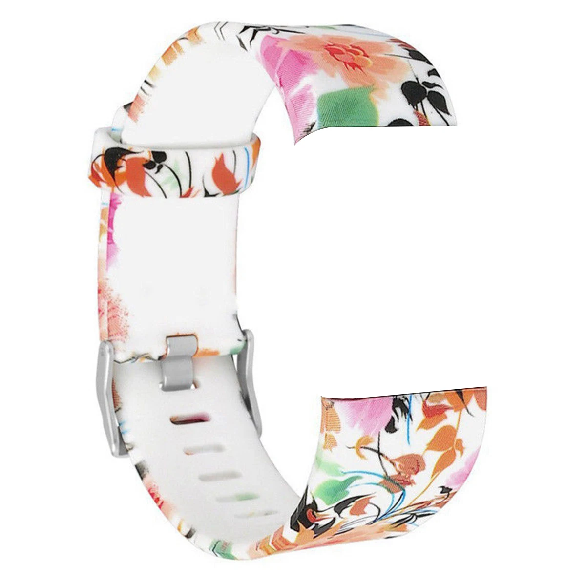 13 Style Smart Watch Band for Fitbit Charge 2 Floral Soft Silicone Wrist Strap for Fitbit Charge 2 Watch Accessories Size L