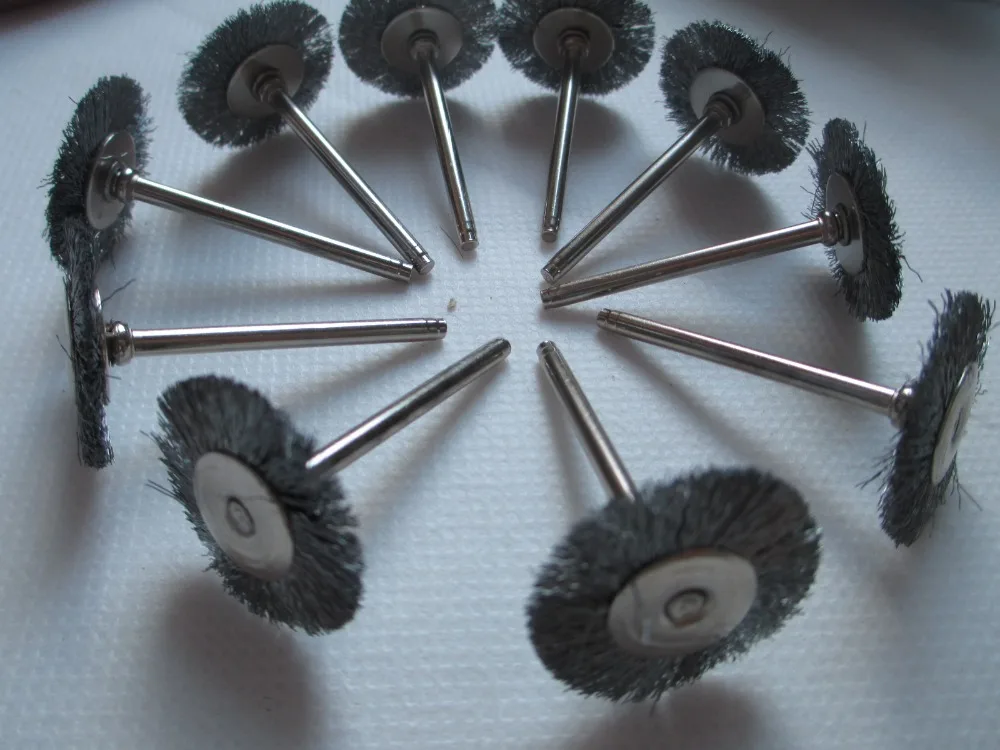 Fixmee 10pcs/lot 22mm Stainless Steel Wire Wheel Brushes for Die ...