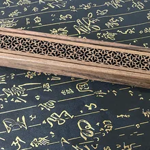 Линия коробочка с ароматическими палочками ладан горелка Спящая твердая деревянная нить ладан украшения домашний декор