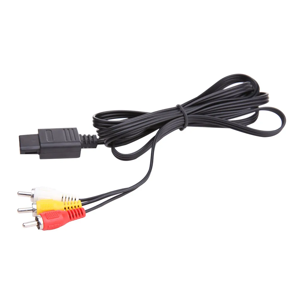 Новейший AV Аудио Видео A/V ТВ разъем кабельного шнура для nintendo 64 N64 GameCube NGC SNES SFC контроллер консоли
