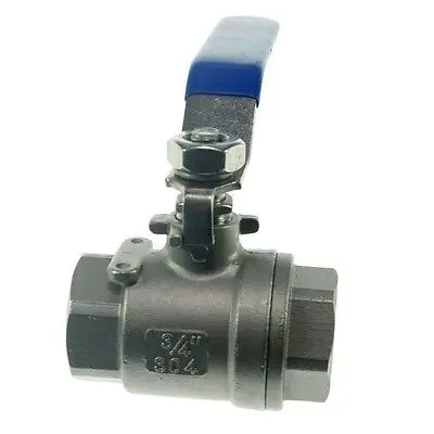 

(1)DN40 G1.5" Port Size Female Straight Full Port 304 Stainless Steel Ball Valve