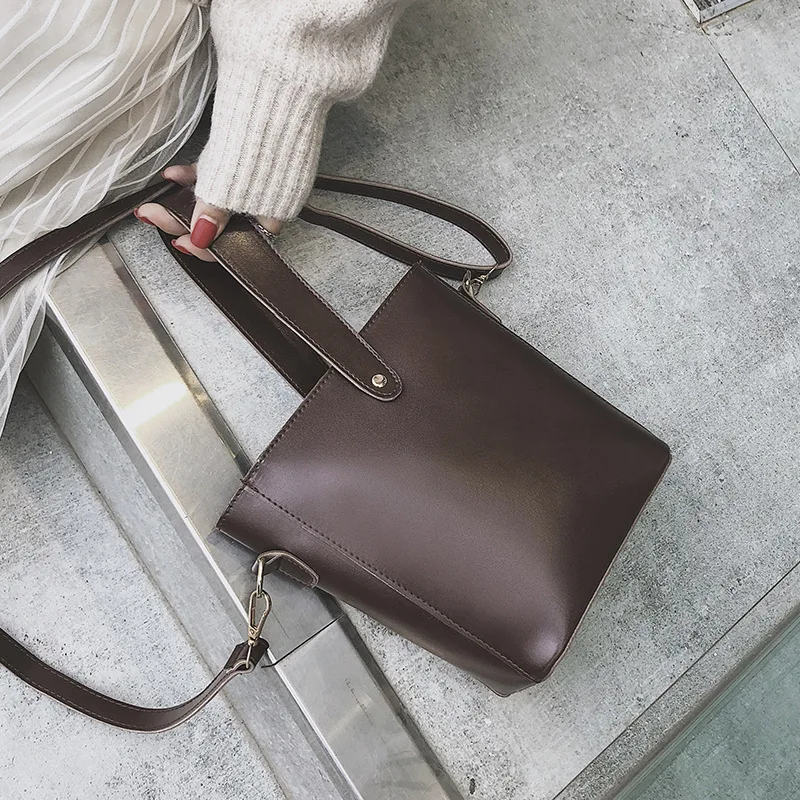 Новая роскошная женская кожаная сумка высокого качества на плечо брендовая дизайнерская крошечные сумочки через плечо модные женские сумки ведро
