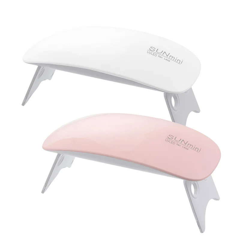 

Brand UV LED Lamp Nail Dryer Mini USB Lamp 6W Nail Polish Portable USB Cable for Women Home Use Gel Nail Polish Dryers Tool