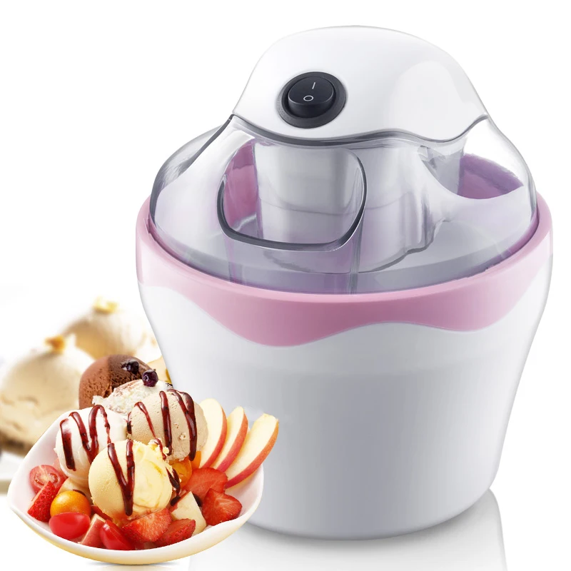 Домашнее мороженое машина с небольшой автоматический детям делать мороженое с фруктами Ice Cream машина D135
