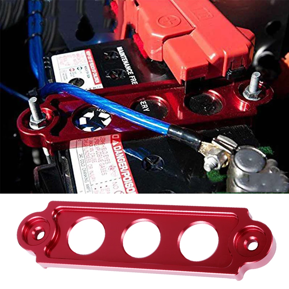 New Car Racing Battery Lock Tie Down Hold Bracket Portable Metal Clip