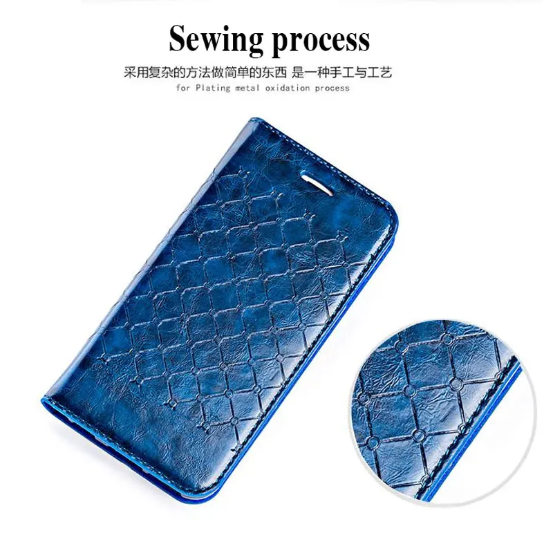 

Luxury PU Leather Case for Samsung Galaxy S8 S8 Plus S7 S7 edge S6 S6 edge Plus S5 Cover For Note 3 4 5 Net Pattern Coque