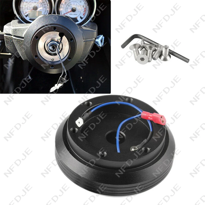 Черный адаптер ступицы рулевого колеса Boss Kit подходит для Toyota Camry Celica Corolla