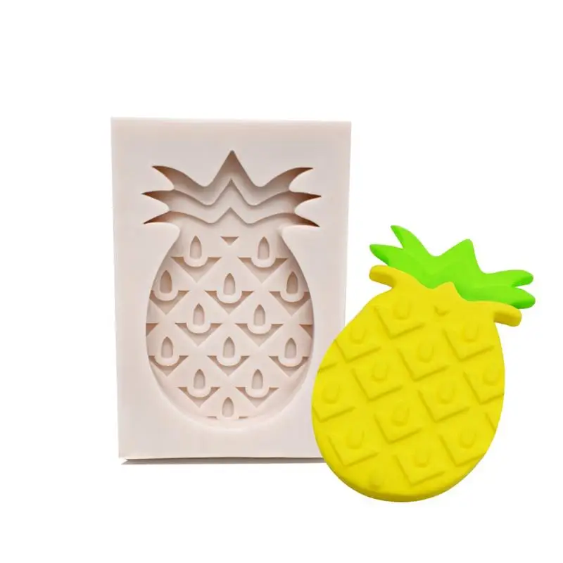 Pineapple Shape Fruit Silicone Cake Mold Mould Fondant Sugarcraft Mold Cupcake Decoration