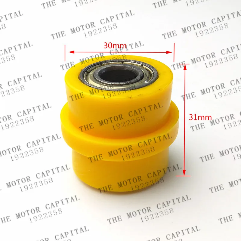 

7 color Chain Roller Tensioner Pulley Wheel Guide For YZF KTM RMZ KLX CRF 80 250 150 250 450 Motorcycle Pit Dirt Bike