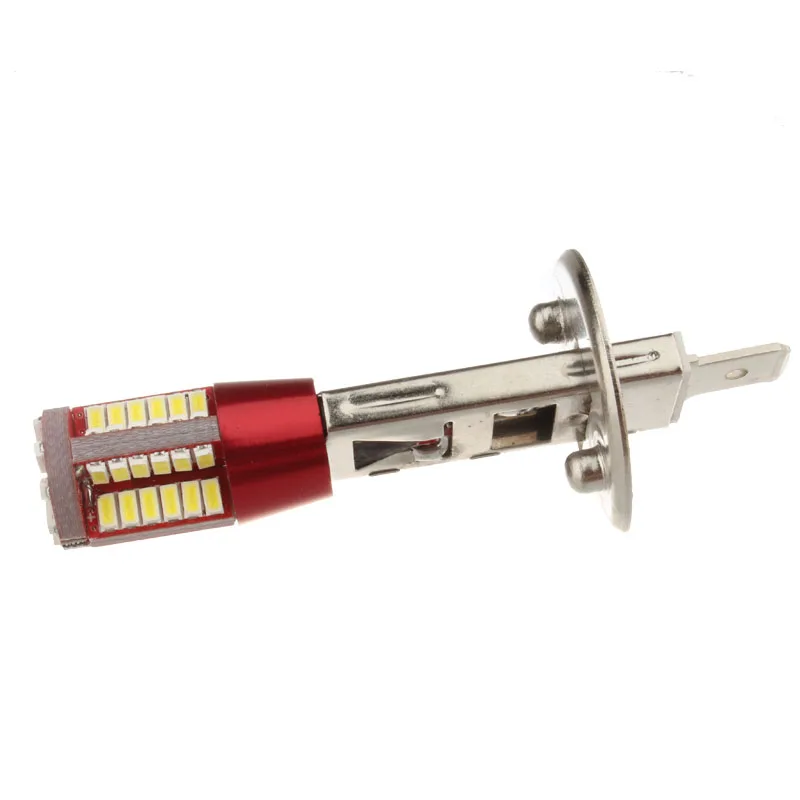 2 шт./лот Автомобильные светодиодные фары H1 противотуманные 57 3014 smd лампы дневного