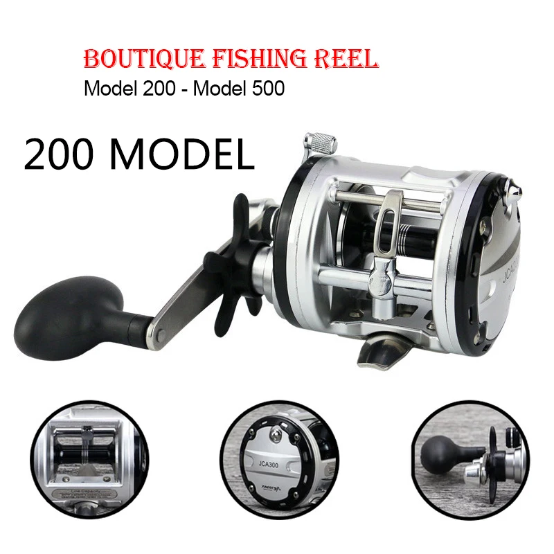 

multiplier reels 12+1BB Feeder Carp large Fishing Reels Bait Casting Cast Drum Wheel metal （300）