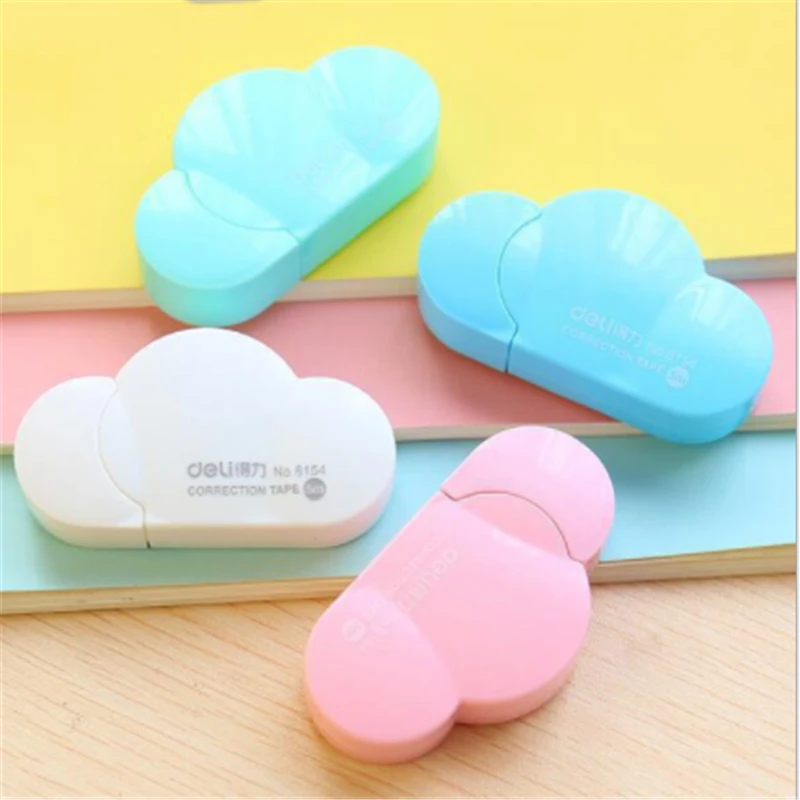 

1 PC Popular Mini Small Clouds Shaped Correction Tape Altered Tools School Office Corrector Stationery Kids Gift 4 Colors