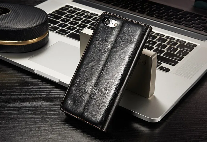 Роскошный Ретро флип-чехол для iPhone 11 Pro 8 7 6s Plus, кошелек из натуральной кожи, брендовый чехол для телефона для iPhone XS Max XR