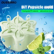 6 шт. для мороженого на палочке форма для приготовления DIY поп-Попс формы для мороженого йогурт коробка для льда холодильник Замороженные лакомства морозильник инструменты для мороженого