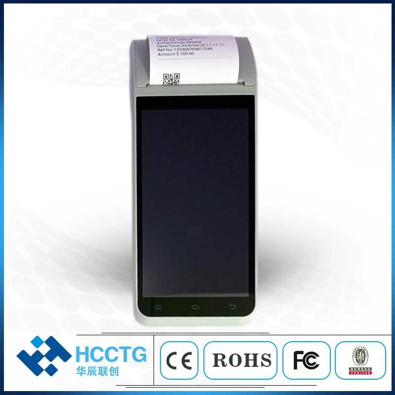 3G 4G & Wifi NFC Mobile Smart Handheld Android POS Device For Restaurant HCC-Z91