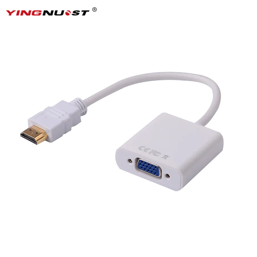 YINGNUOST HDMI Male VGA RGB Female Video Converter Adapter HDMI Cable