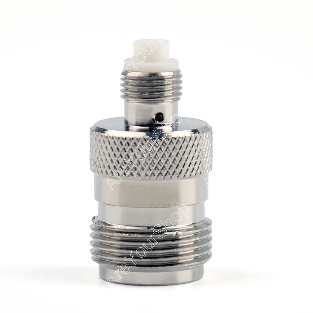 

Areyourshop Sale 1Pc Adapter N Female Jack To FME Female RF Connector Straight F/F High Quality minijack plug Wire Connector