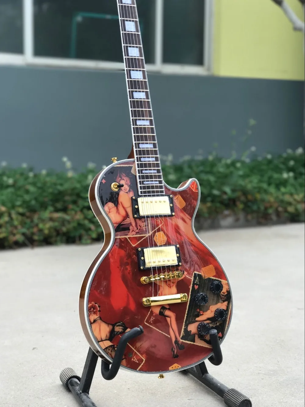 custom shop. handwork 6 Strings LP standard custom electric guitar