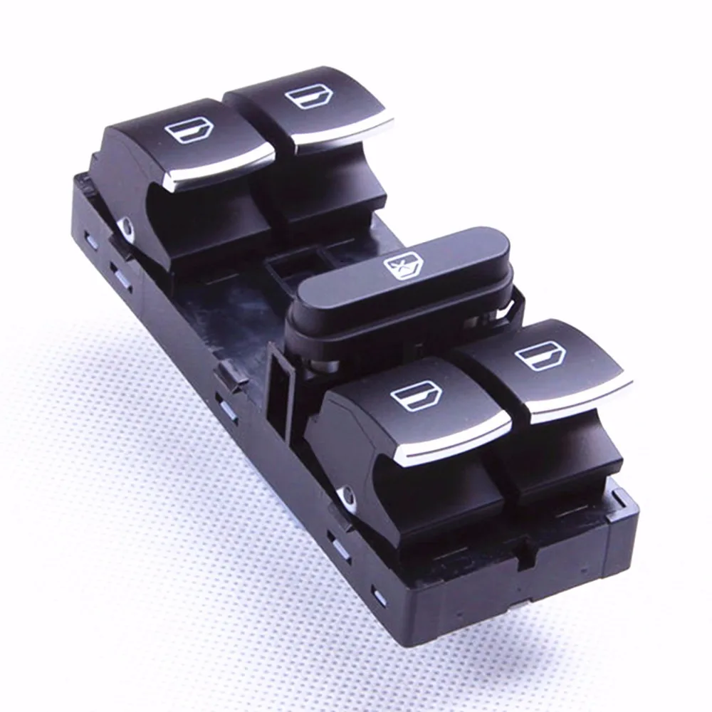 OEM-Chrome-Driver-Side-Master-Window-Switch-For-VW-Golf-GTI-Jetta-MK5-MK6-Passat-B6