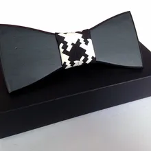 Мужские галстуки элегантность деревянный галстук-бабочка галстук мужской классический цвет ручной работы деревянный лук Галстуки Свадебный галстук дешевые наборы свадебных галстуков