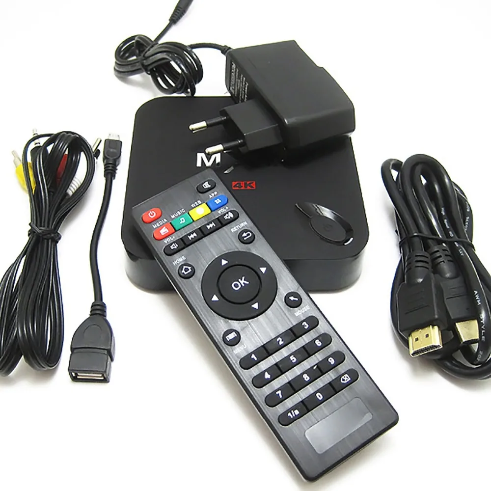 ТВ приставка MXIII MX3 4K с четырехъядерным процессором Amlogic S812 Cortex A9 2 ГБ/8 ГБ Android 4 Wi Fi 3D