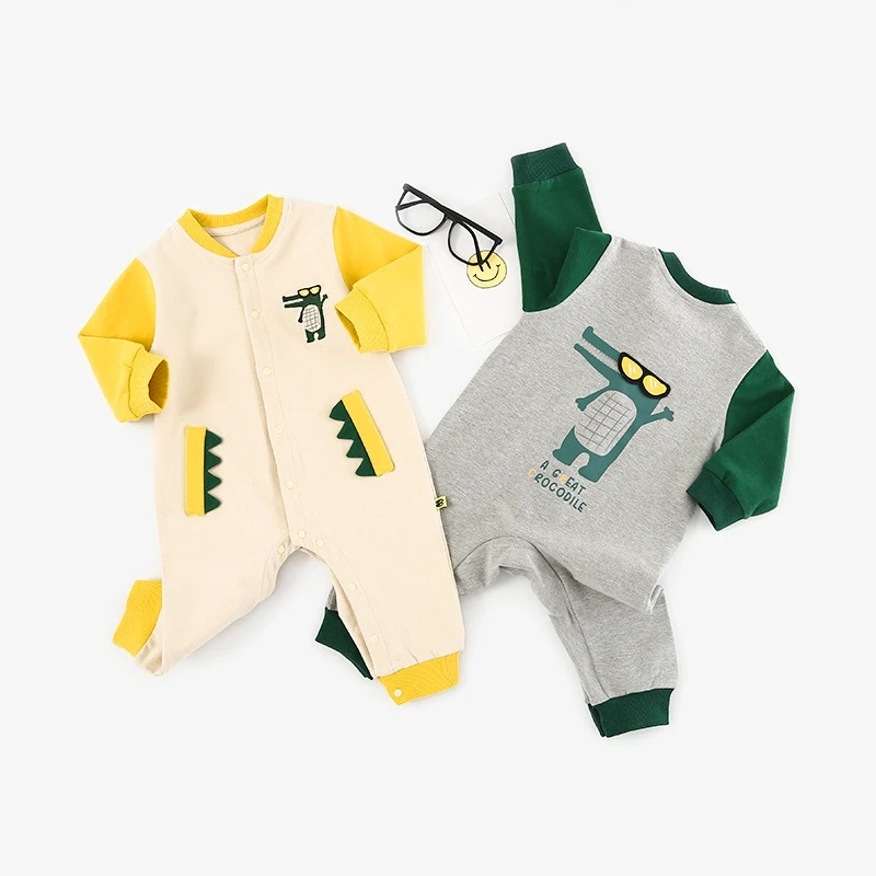 

Baby Infantil Spring Autumn Romper Long Sleeve High Quality Jumpsuit Boy Girl Clothes Cartoon Kids 0-18M Toddler Outfits Baby